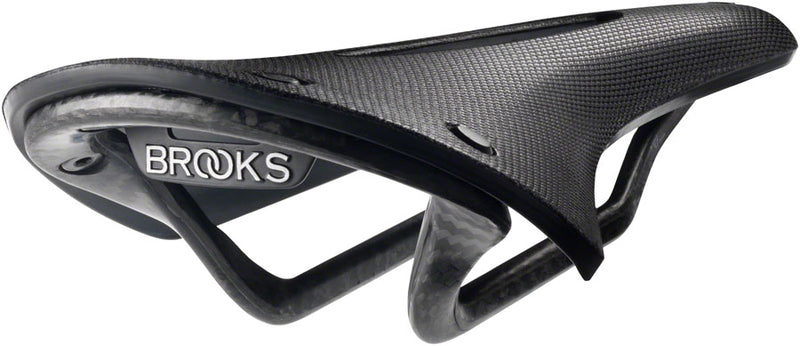 Load image into Gallery viewer, Brooks C13 Carved Saddle - Carbon Black 158mm
