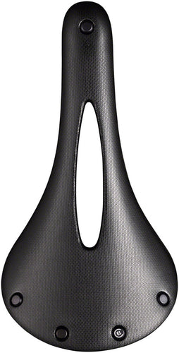 Brooks C13 Carved Saddle - Carbon Black 145mm