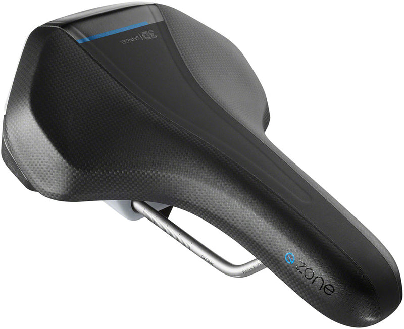 Load image into Gallery viewer, Selle Royal E-Zone Saddle - Steel Black

