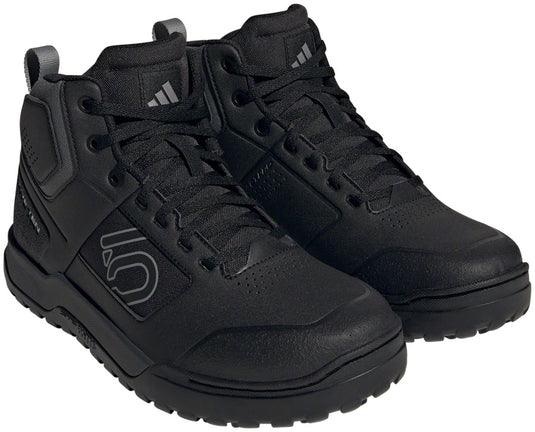 Five Ten Impact Pro Mid Flat Shoes - Mens Core Black/Gray Three/Gray Six 13