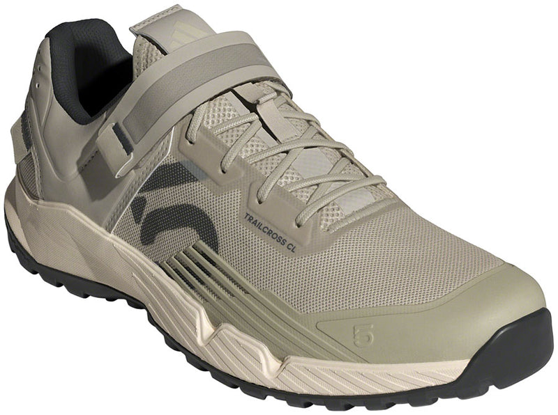Load image into Gallery viewer, Five Ten Trailcross Mountain Clipless Shoes - Mens Putty Gray/Carbon/Wonder White 11.5
