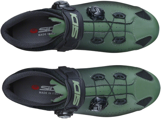 Sidi Eagle 10 Mountain Clipless Shoes - Mens Green/Black 42.5