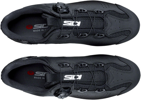 Sidi MTB Gravel Clipless Shoes - Mens Black/Black 40.5