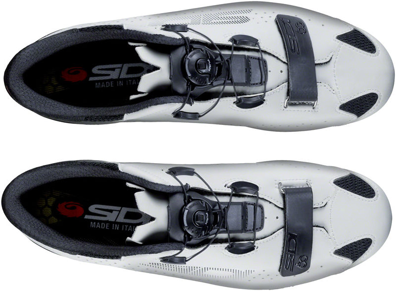 Load image into Gallery viewer, Sidi Sixty Road Shoes - Mens Black/White 46.5
