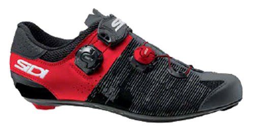 Sidi Genius 10 Road Shoes - Mens Anthracite Red 45