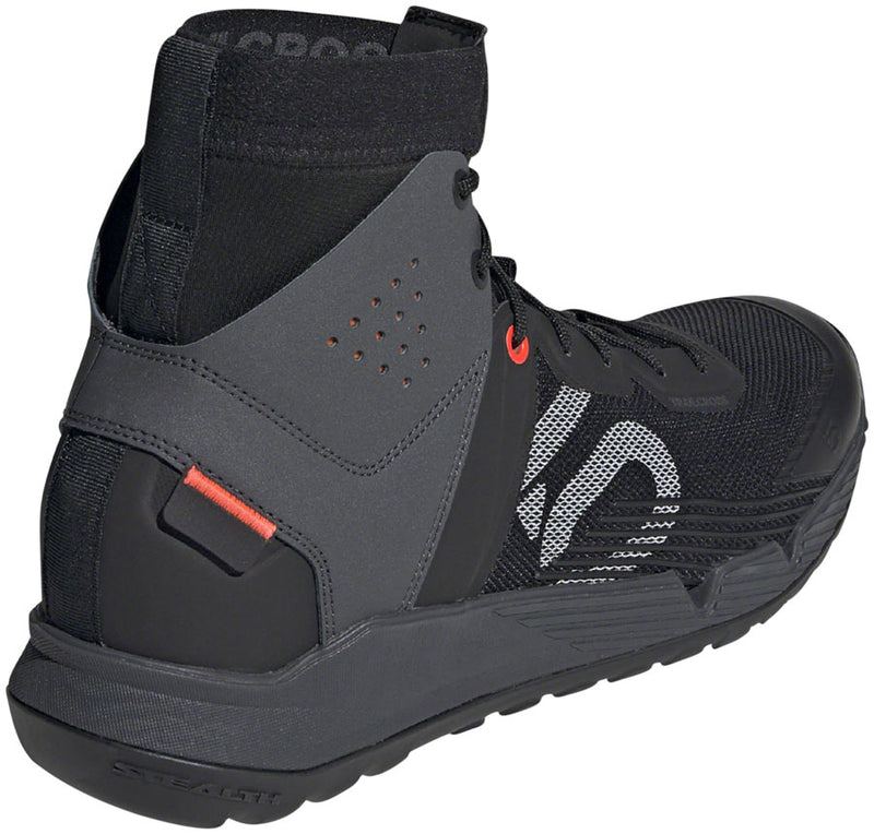 Load image into Gallery viewer, Five Ten Trailcross Mid Pro Flat Shoes - Mens Core BLK / Gray Two / Solar Red 11
