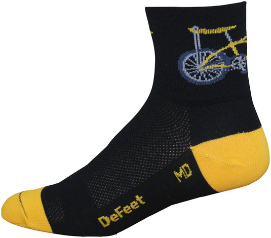 DeFeet Aireator 2.5 Socks Bike Black L Pair
