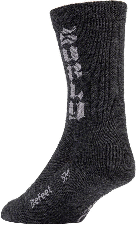 Surly Born to Lose Sock - Charcoal Large