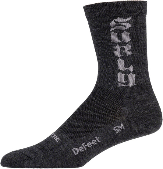 Surly Born to Lose Sock - Charcoal Large