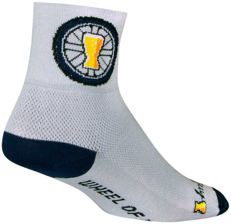 Load image into Gallery viewer, SockGuy Classic Destiny Socks - 3 inch Gray Large/X-Large
