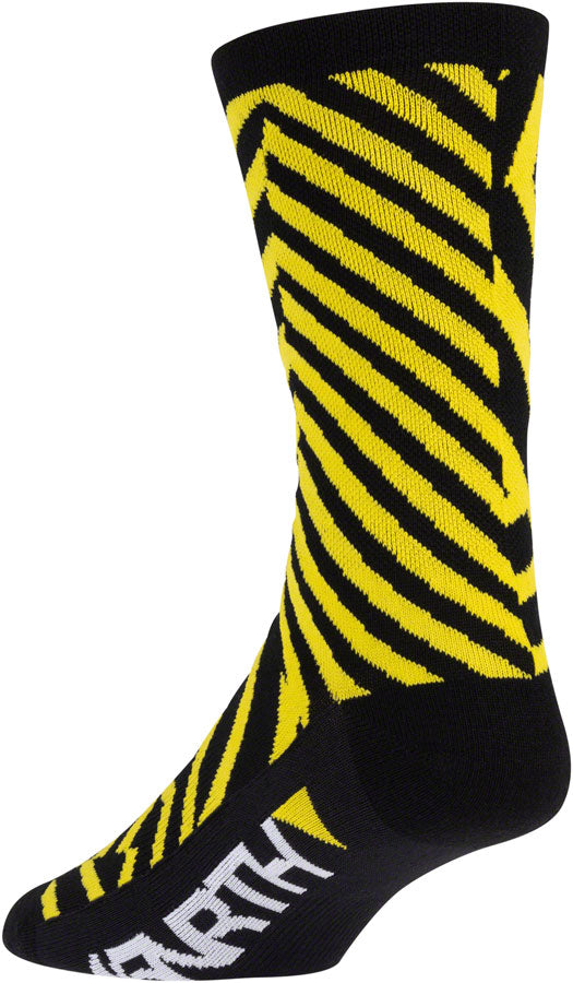 Load image into Gallery viewer, 45NRTH Dazzle Lightweight Wool Socks - Yellow Small
