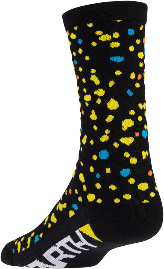 45NRTH Speck Lightweight Wool Socks - Black Medium
