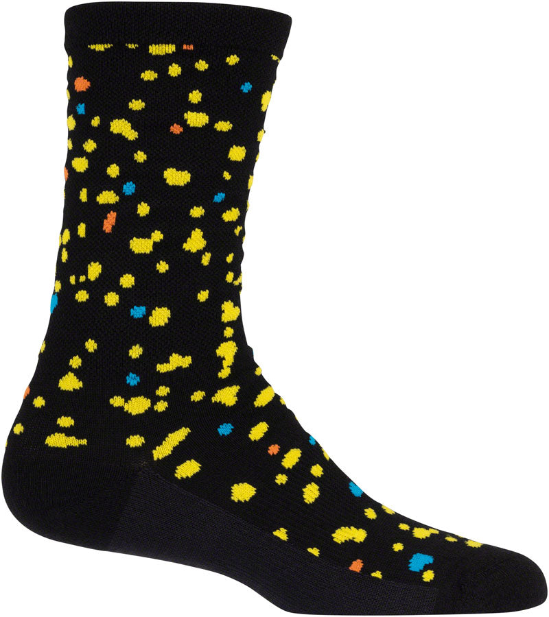 Load image into Gallery viewer, 45NRTH Speck Lightweight Wool Socks - Black Small
