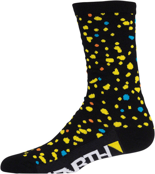 45NRTH Speck Lightweight Wool Socks - Black Medium