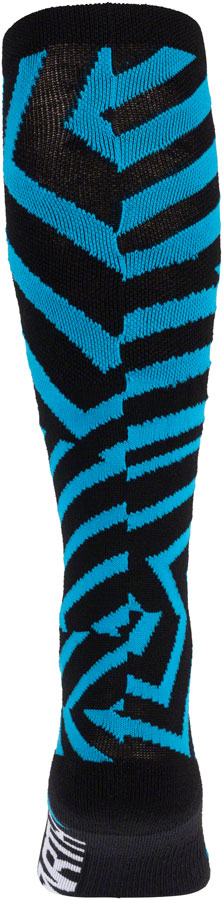 45NRTH Dazzle Midweight Knee Wool Sock - Blue Large