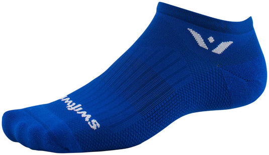 Swiftwick Aspire Zero Socks - No Show Cobalt Large