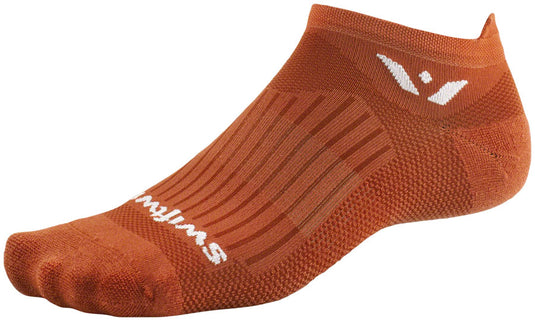 Swiftwick Aspire Zero Tab Socks - Terracotta Small