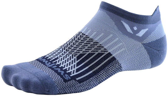 Swiftwick Aspire Zero Tab Socks - Denim Navy Small