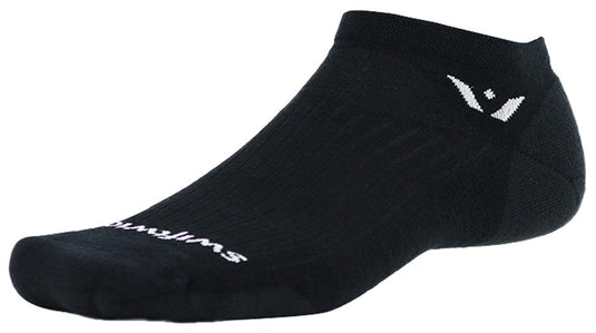 Swiftwick Pursuit Zero Tab Socks - Black Small
