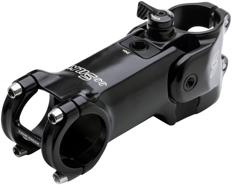 Load image into Gallery viewer, Cane Creek eeSilk Stem - 70mm 31.8mm -6 1 1/8&quot; Alloy Black
