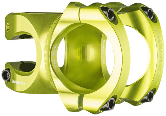 RaceFace Turbine R 35 Stem - 50mm 35mm Clamp +/-0 1 1/8" Green