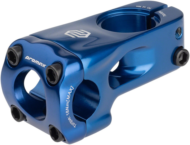 Load image into Gallery viewer, Promax Banger BMX Stem - 53mm Front Load Blue
