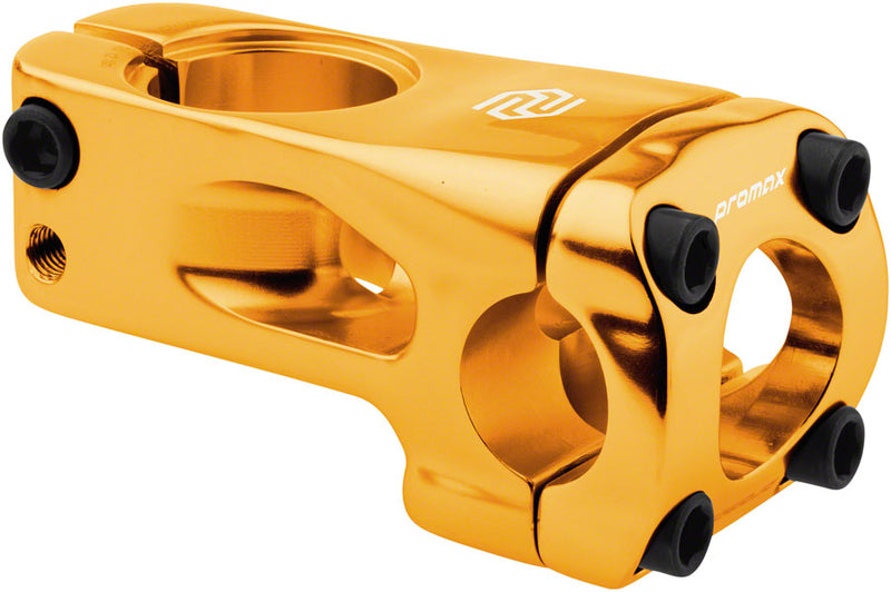 Load image into Gallery viewer, Promax Banger BMX Stem - 53mm Front Load Gold
