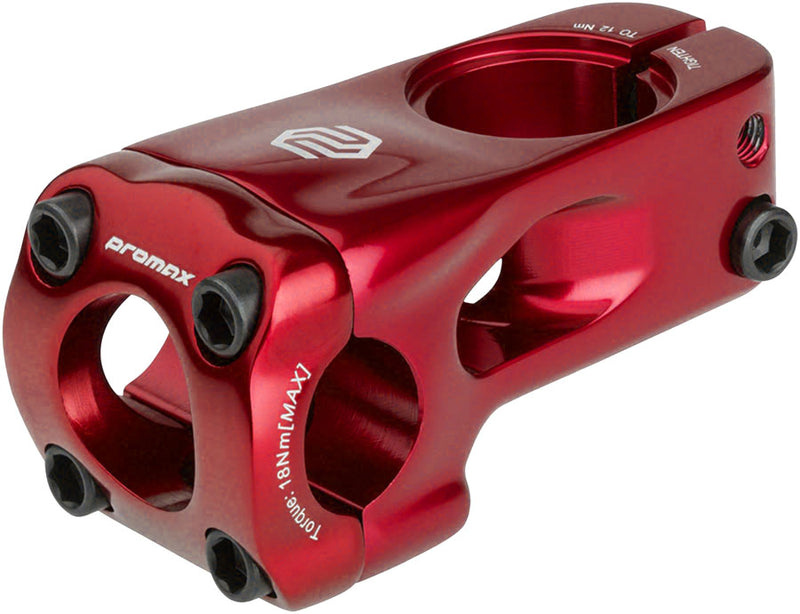 Load image into Gallery viewer, Promax Banger BMX Stem - 53mm Front Load Red
