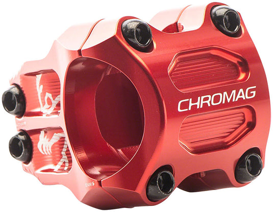 Chromag Riza Stem - 45mm 35mm Clamp +/-0 Red