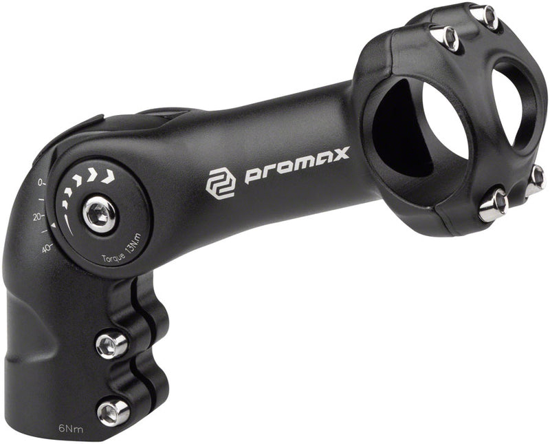Load image into Gallery viewer, Promax MA-595 31.8mm Length 110mm Adjustable Threadless Stem Black
