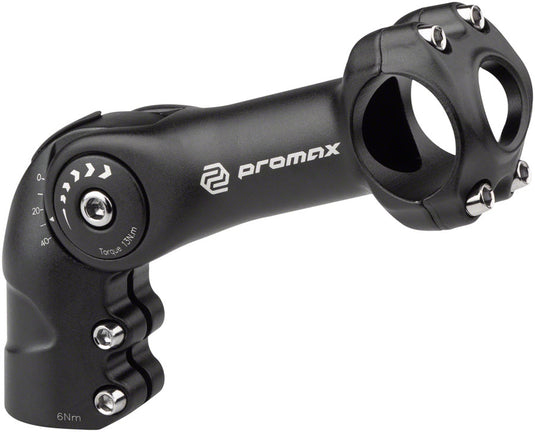 Promax MA-595 31.8mm Length 110mm Adjustable Threadless Stem Black