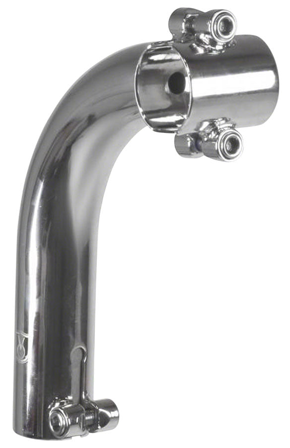 Load image into Gallery viewer, Velo Orange Cigne Stem - 31.8mm Clamp 70mm Polished Silver
