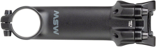 MSW 17 Stem - 110mm 31.8 Clamp +/-17 1 1/8" Aluminum Black