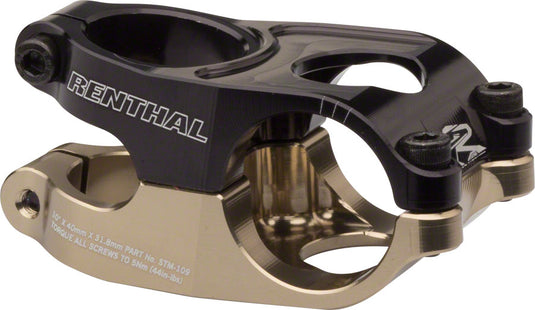 Renthal Duo Stem - 40mm 31.8 Clamp +/-10 1 1/8