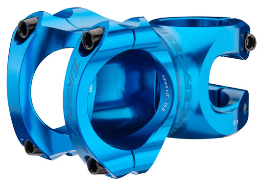 RaceFace Turbine R 35 Stem - 50mm 35mm Clamp +/-0 1 1/8" Blue
