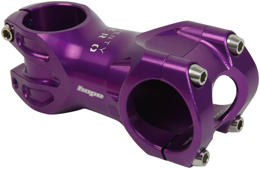 Hope XC Stem - 70mm 31.8 Clamp +/-0 1 1/8" Purple