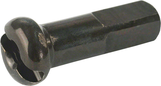 DT Swiss Pro Lock Brass Nipples: 1.8 x 12mm Black Box of 100