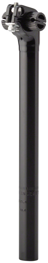 Load image into Gallery viewer, Odyssey Intac Railed Seatpost - 25.4mm 300mm Black
