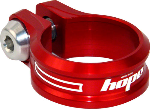 Hope Bolt Seat Clamp 31.8mm Red