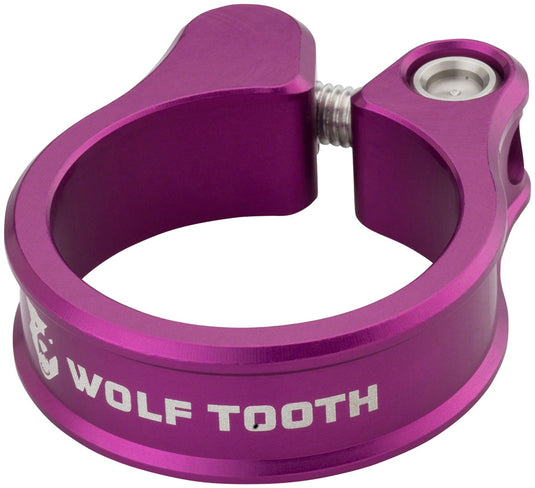 Wolf Tooth Seatpost Clamp - 28.6mm Purple