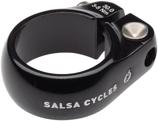 Salsa Lip-Lock Seat Collar 30.0mm Black