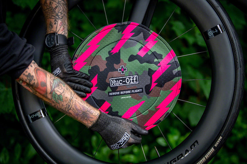 Load image into Gallery viewer, Muc-Off Disc Brake Covers - Camo
