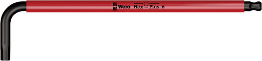 Wera 950 SPKL L-Key Hex Wrench - 6mm Red