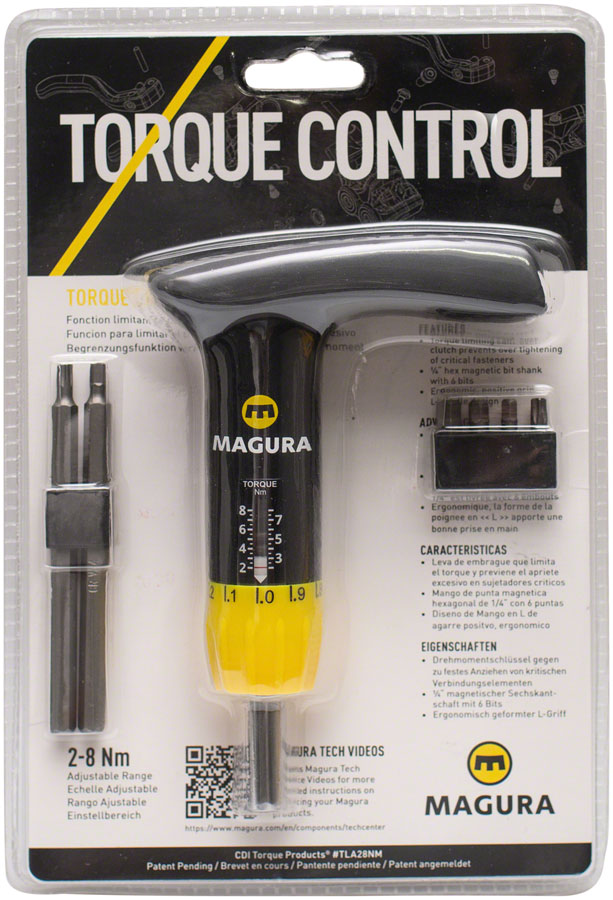 Load image into Gallery viewer, Magura T-Handle Torque Control Tool - with Slotted 8mm Bit

