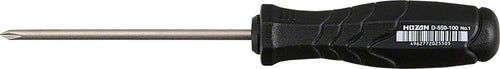 Hozan JIS Screwdriver #1 size tip 100mm Black Model D-550-100