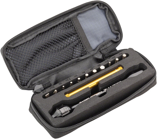 Lezyne Torque Drive  Torque Wrench - 2-9 Nm 2 2.5 3-6mm Hex   T10 T25 T30~ Flat/Phillips With Storage Case BLK