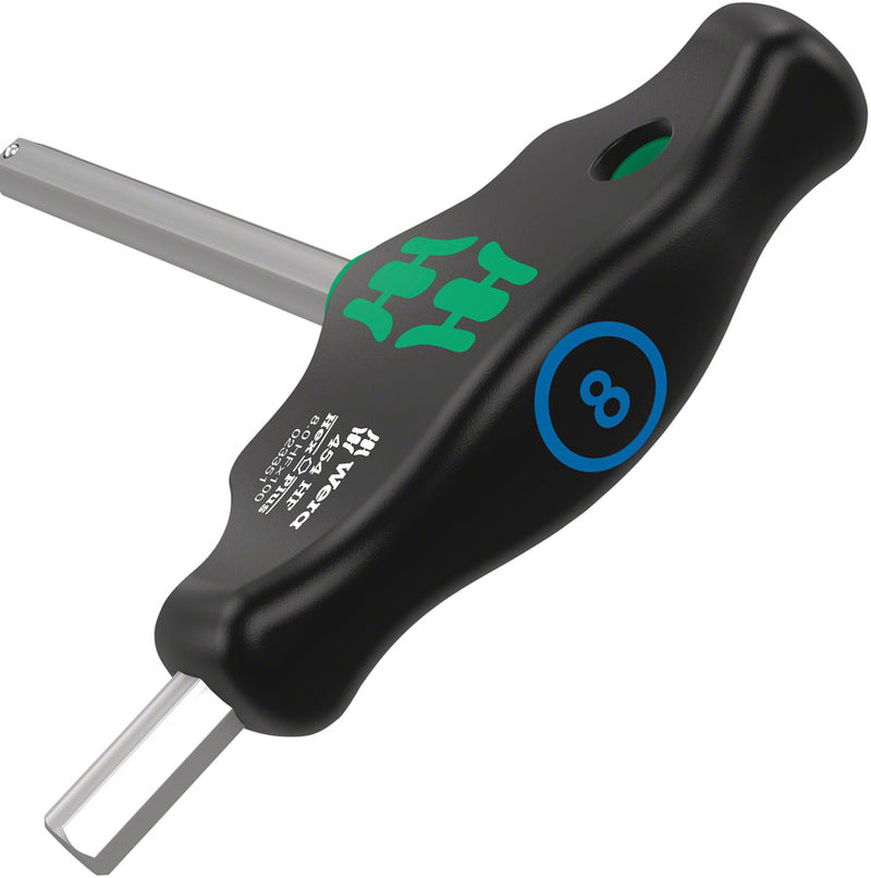 Load image into Gallery viewer, Wera 454 HF T-handle hexagon screwdriver Hex-Plus holding function 4 x 100 mm
