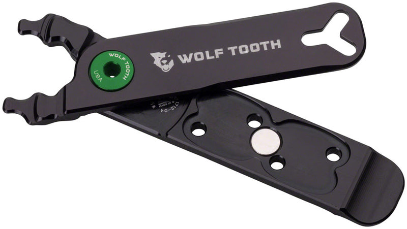 Load image into Gallery viewer, Wolf Tooth Masterlink Combo Pack Pliers Green
