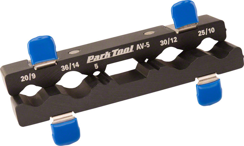 Load image into Gallery viewer, Park Tool AV-5 Axle/Spindle Vise Inserts
