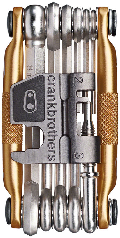 Crank Brothers Multi 17 Tool: Gold